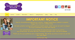Desktop Screenshot of doggyduderanch.com